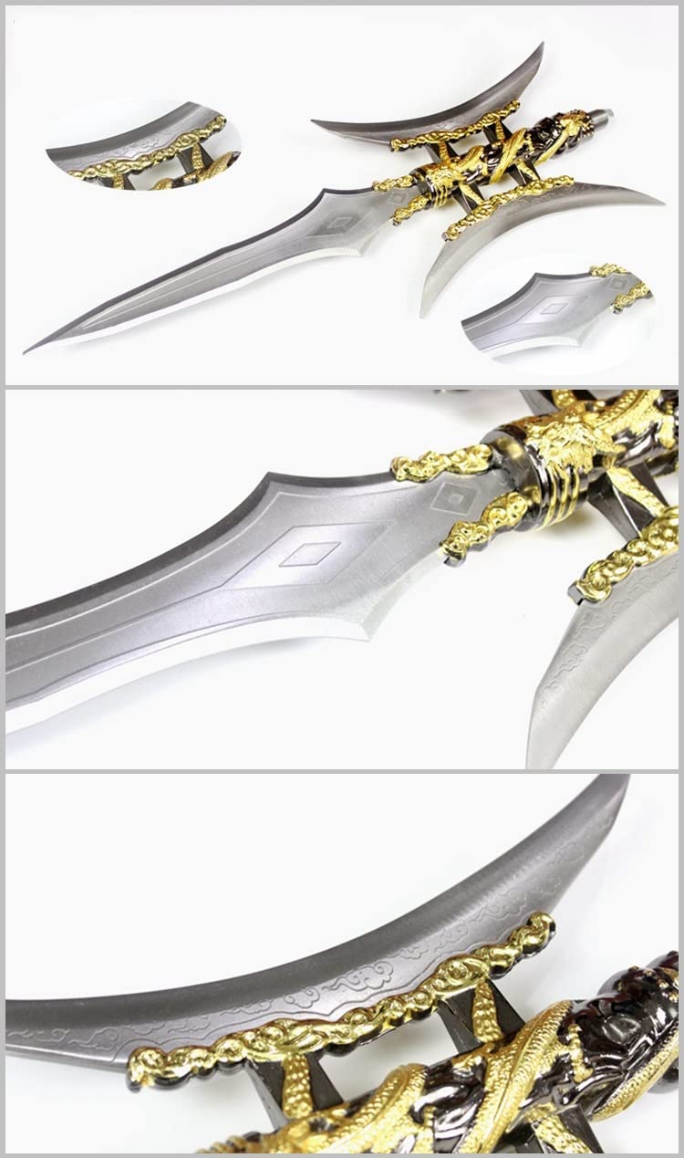 Zhmyyxgs Sword Fang Tian Painted Halberd Lu Bu Weapon Martial Arts